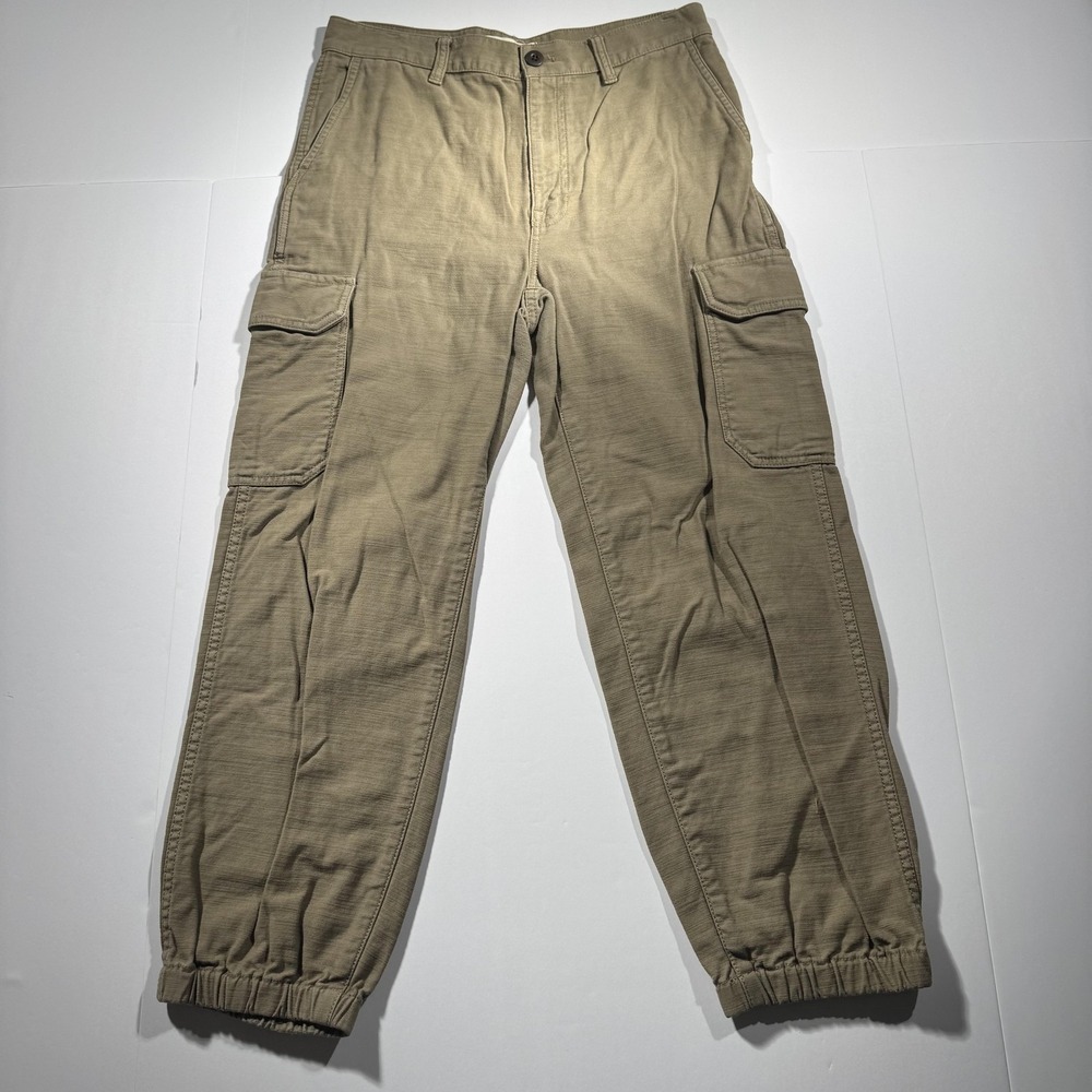 Madewell Cargo Pants Womens 27 (29x23) Elastic Hem Utility Pockets Casual
